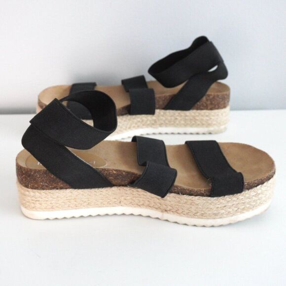 Madden Girl Womens Kimmie Sandal Espadrille Size 7 Summer Vacation Beachy - Picture 7 of 11